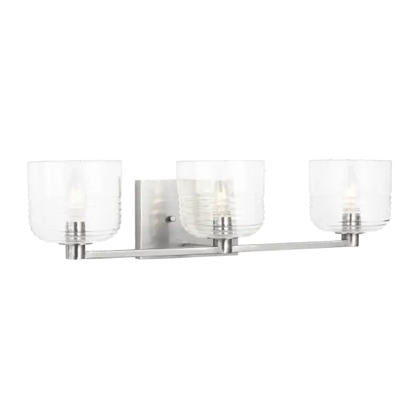 Lochdale Large Vanity Sconce in Brushed Nickel - Image 3