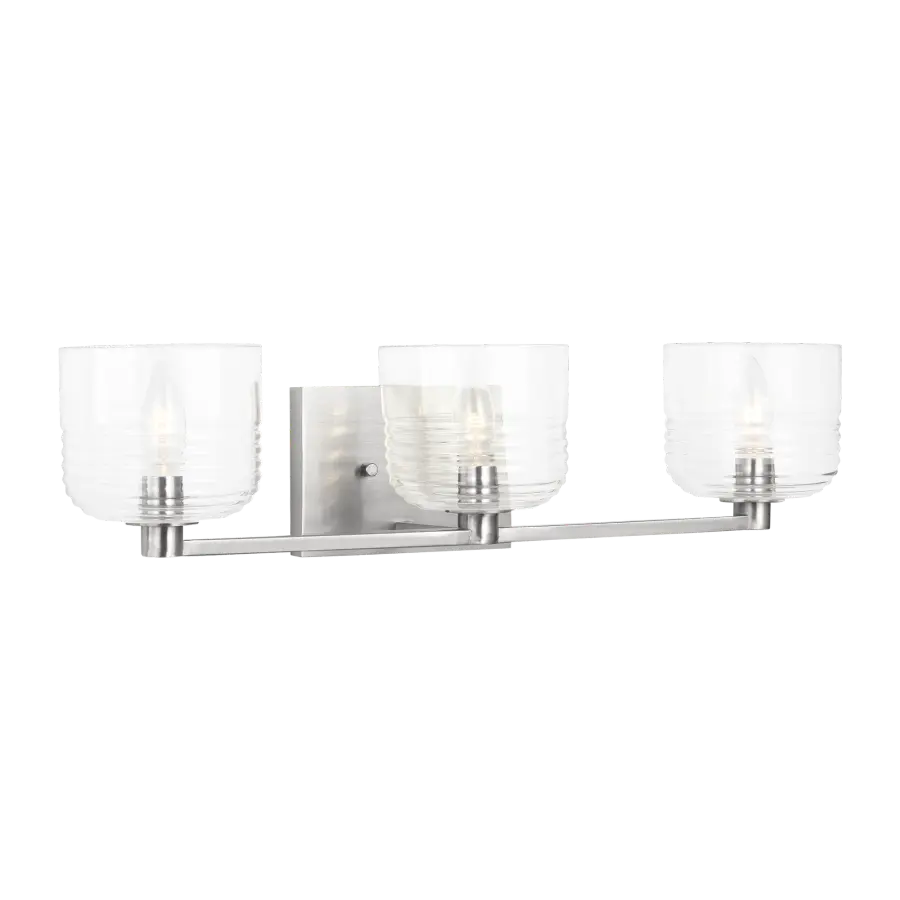 Lochdale Large Vanity Sconce in Brushed Nickel - Image 3