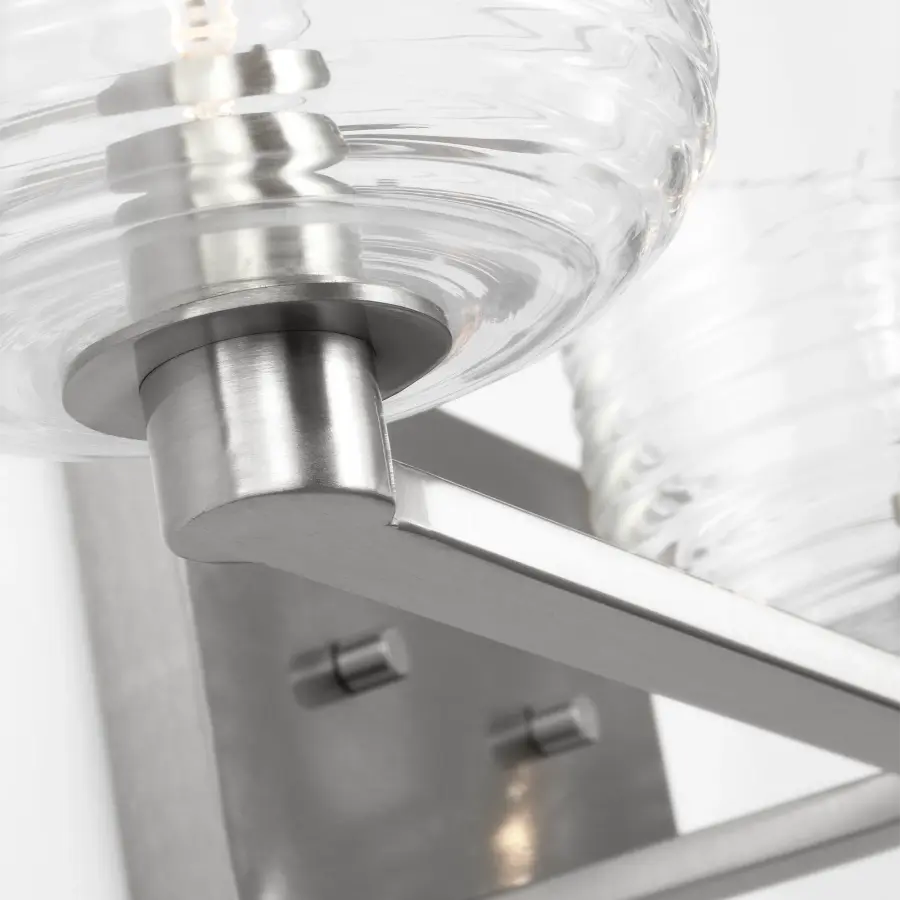 Lochdale Large Vanity Sconce in Brushed Nickel - Image 7