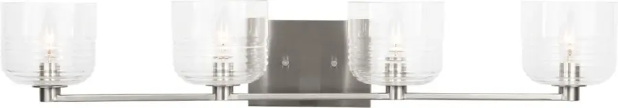 Lochdale Extra Large Vanity Sconce in Brushed Nickel - Image 2