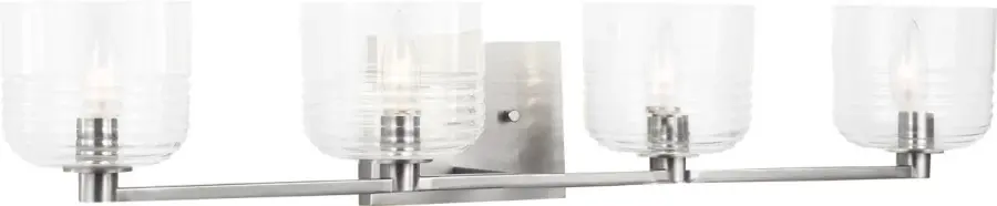 Lochdale Extra Large Vanity Sconce in Brushed Nickel - Image 4