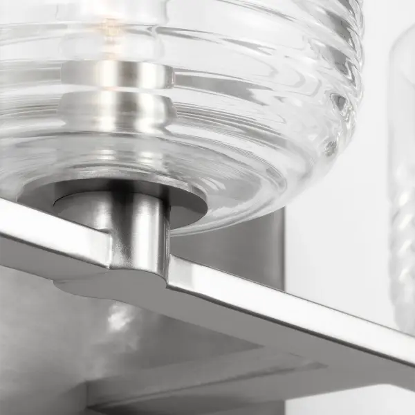 Lochdale Extra Large Vanity Sconce in Brushed Nickel - Image 7