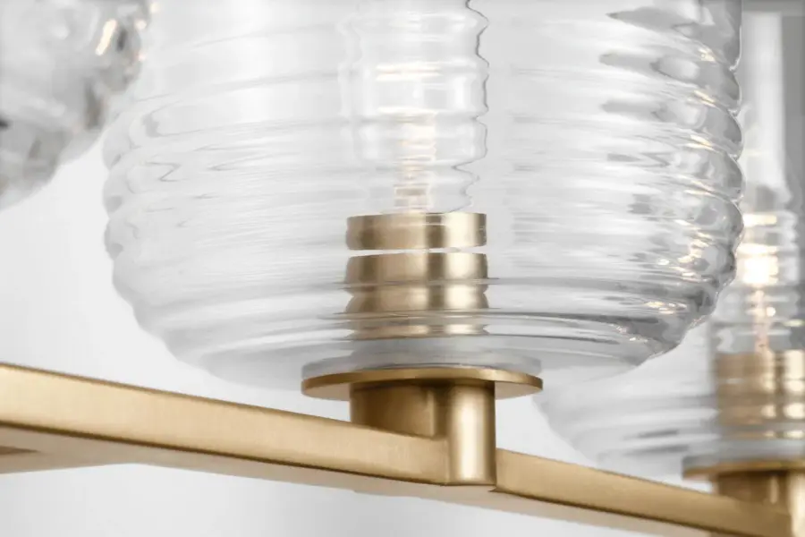 Lochdale Extra Large Vanity Sconce in Satin Brass - Image 3