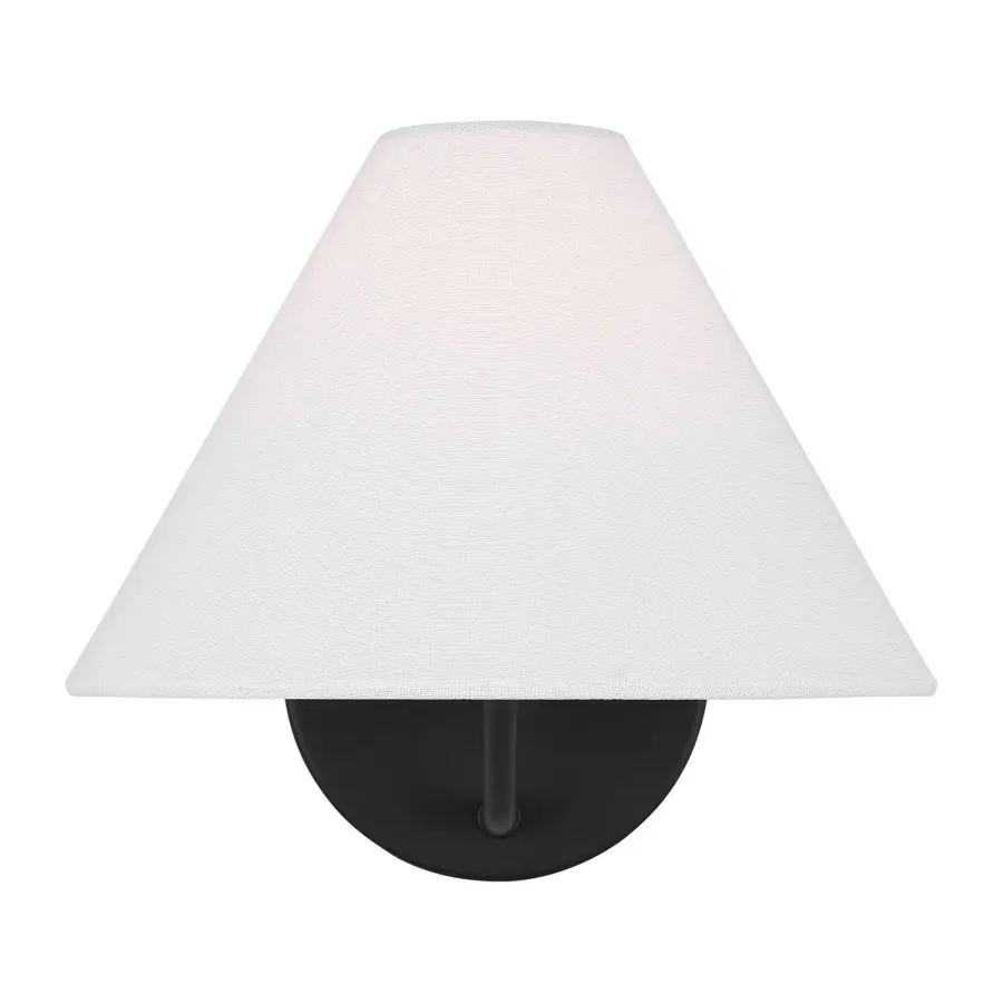 Burke One Light Bath Vanity in Midnight Black