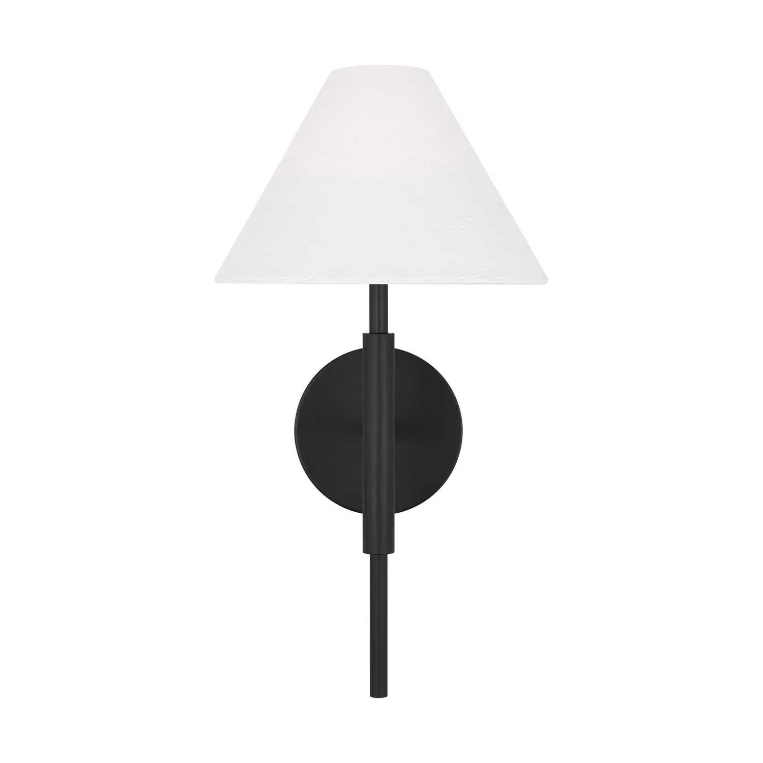 Porteau One Light Bath Vanity in Midnight Black