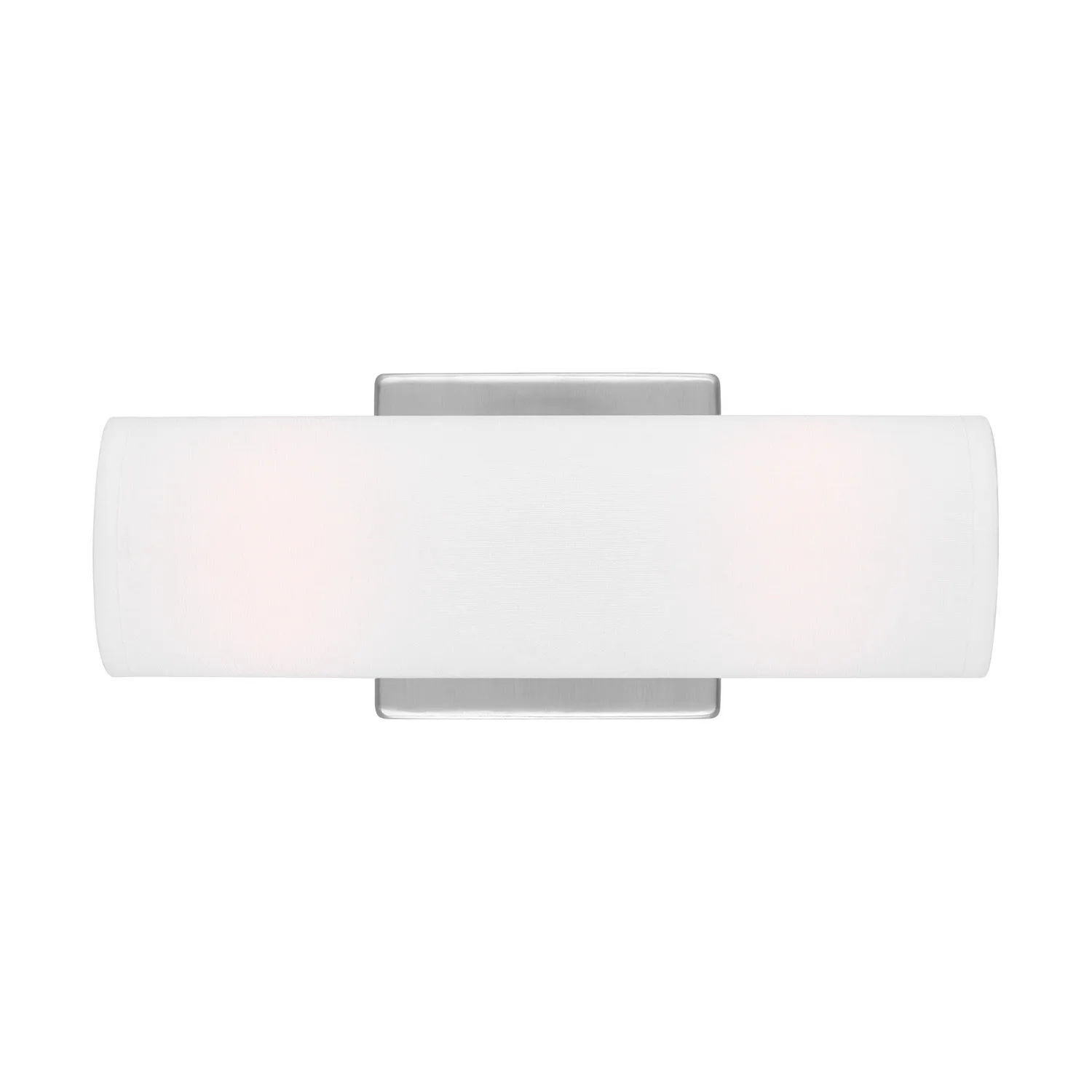 Capalino Two Light Wall Sconce in Brushed Steel