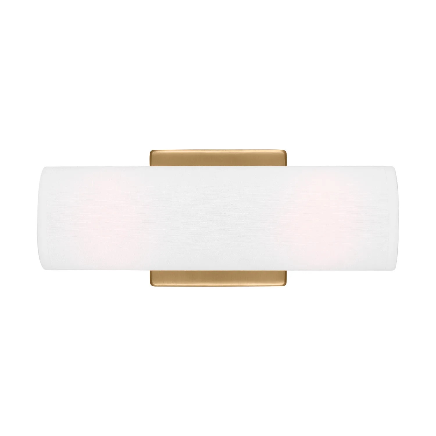Capalino Two Light Wall Sconce in Satin Brass