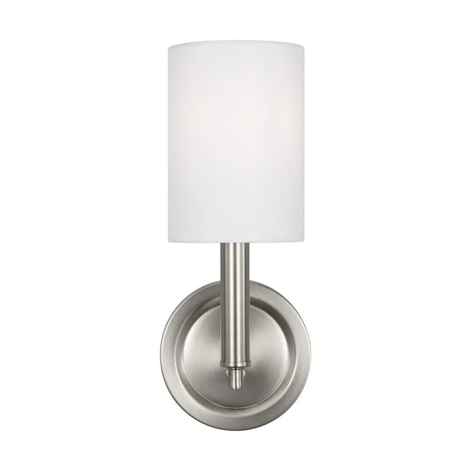Egmont One Light Bath Vanity in Brushed Steel