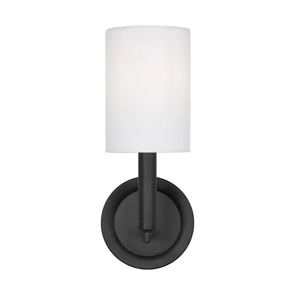 Egmont One Light Bath Vanity in Midnight Black