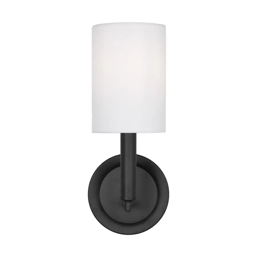 Egmont One Light Bath Vanity in Midnight Black