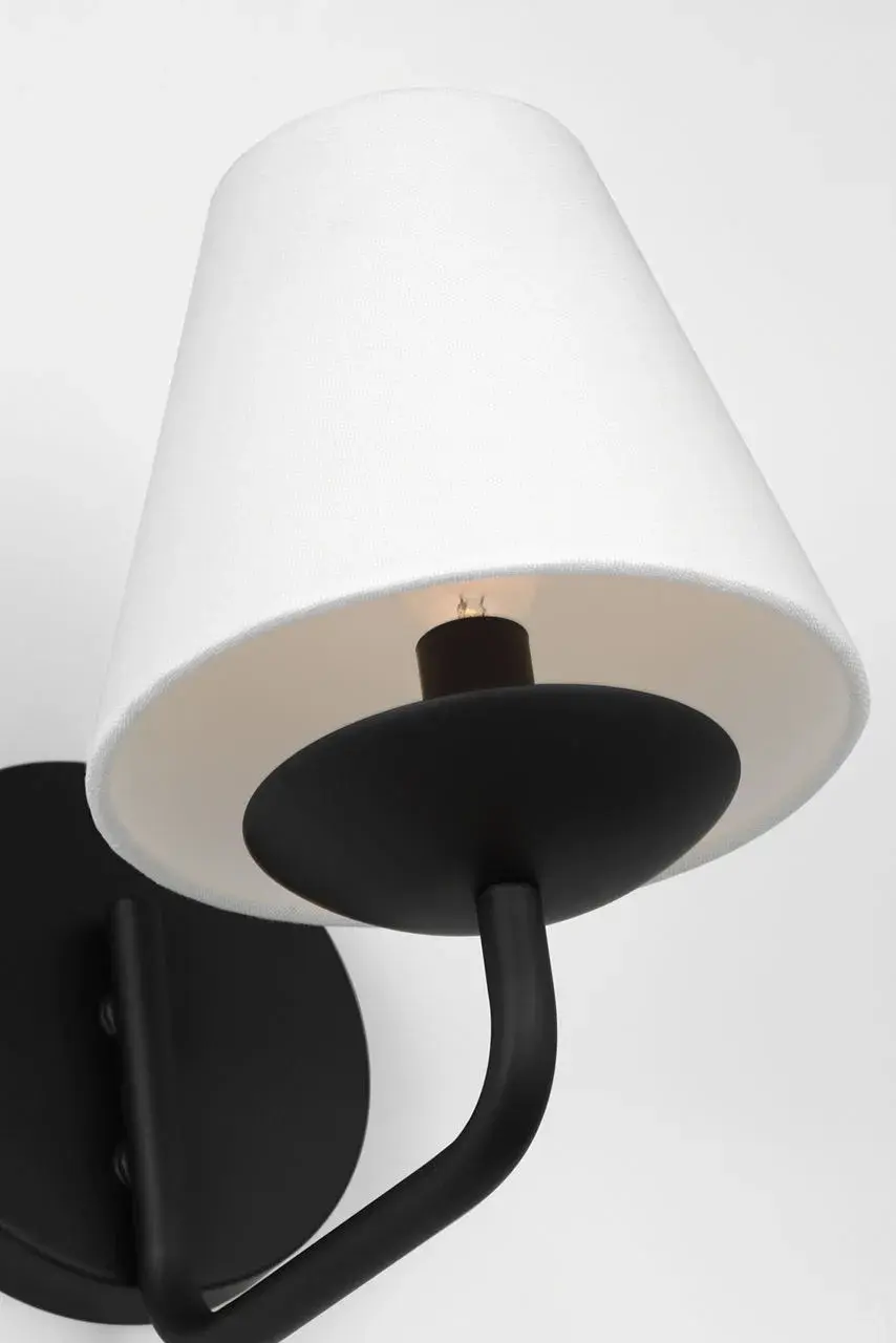 Albion Small Sconce in Midnight Black - Image 2