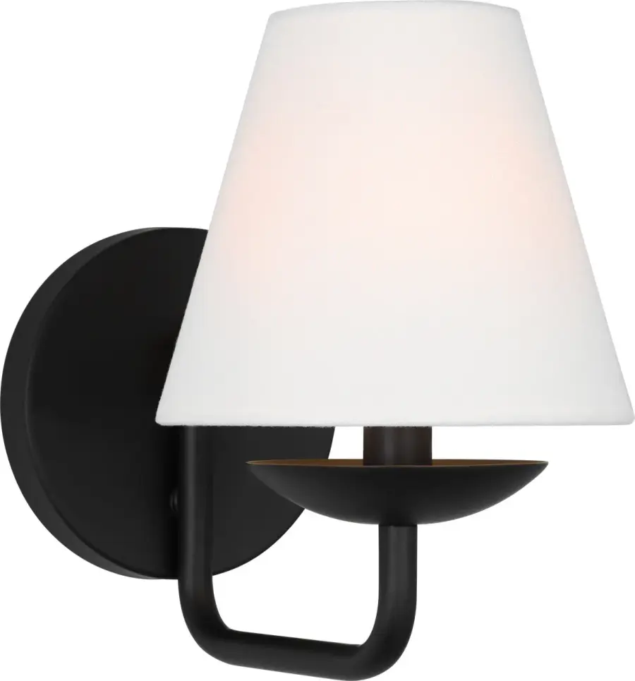 Albion Small Sconce in Midnight Black - Image 3