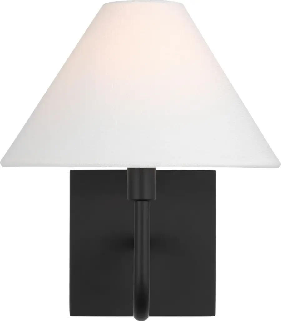 Eldon Small Sconce in Midnight Black - Image 1