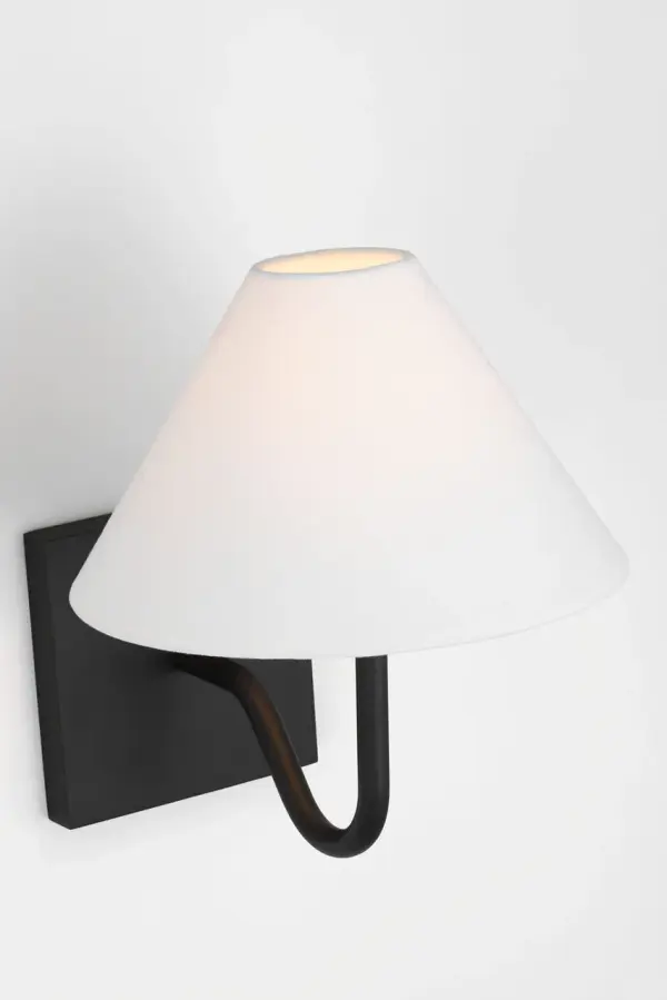Eldon Small Sconce in Midnight Black - Image 2