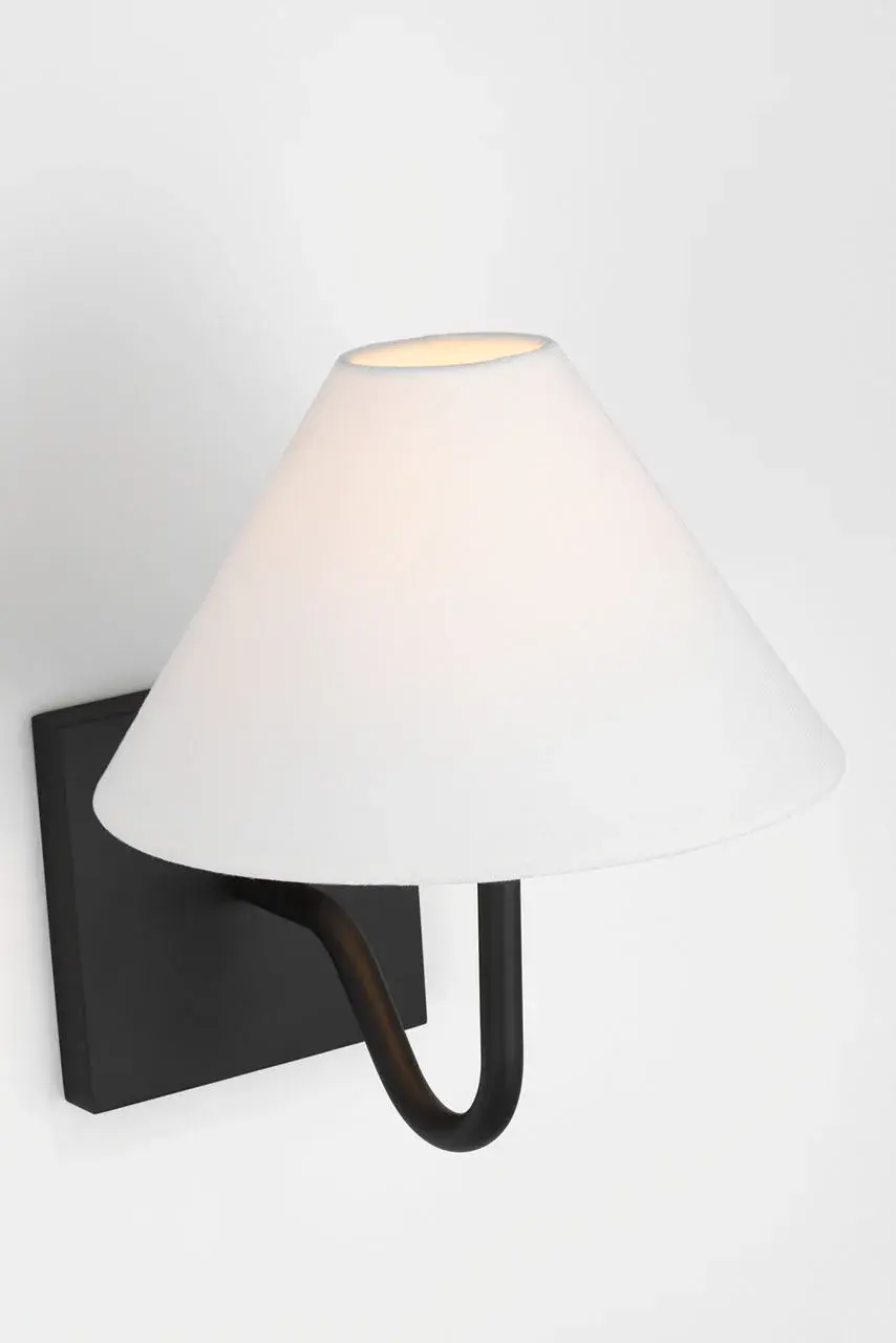 Eldon Small Sconce in Midnight Black - Image 2