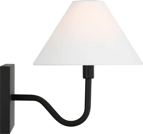 Eldon Small Sconce in Midnight Black - Image 3