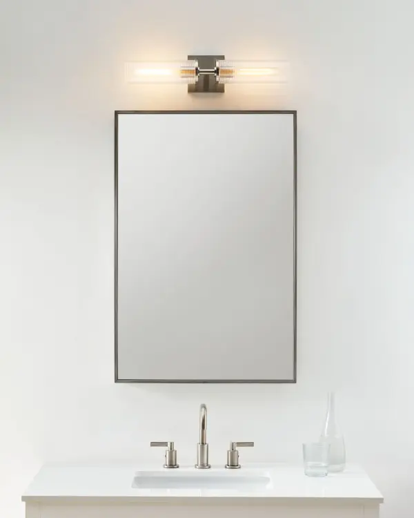 Sarita Medium Sconce in Brushed Nickel - Image 9