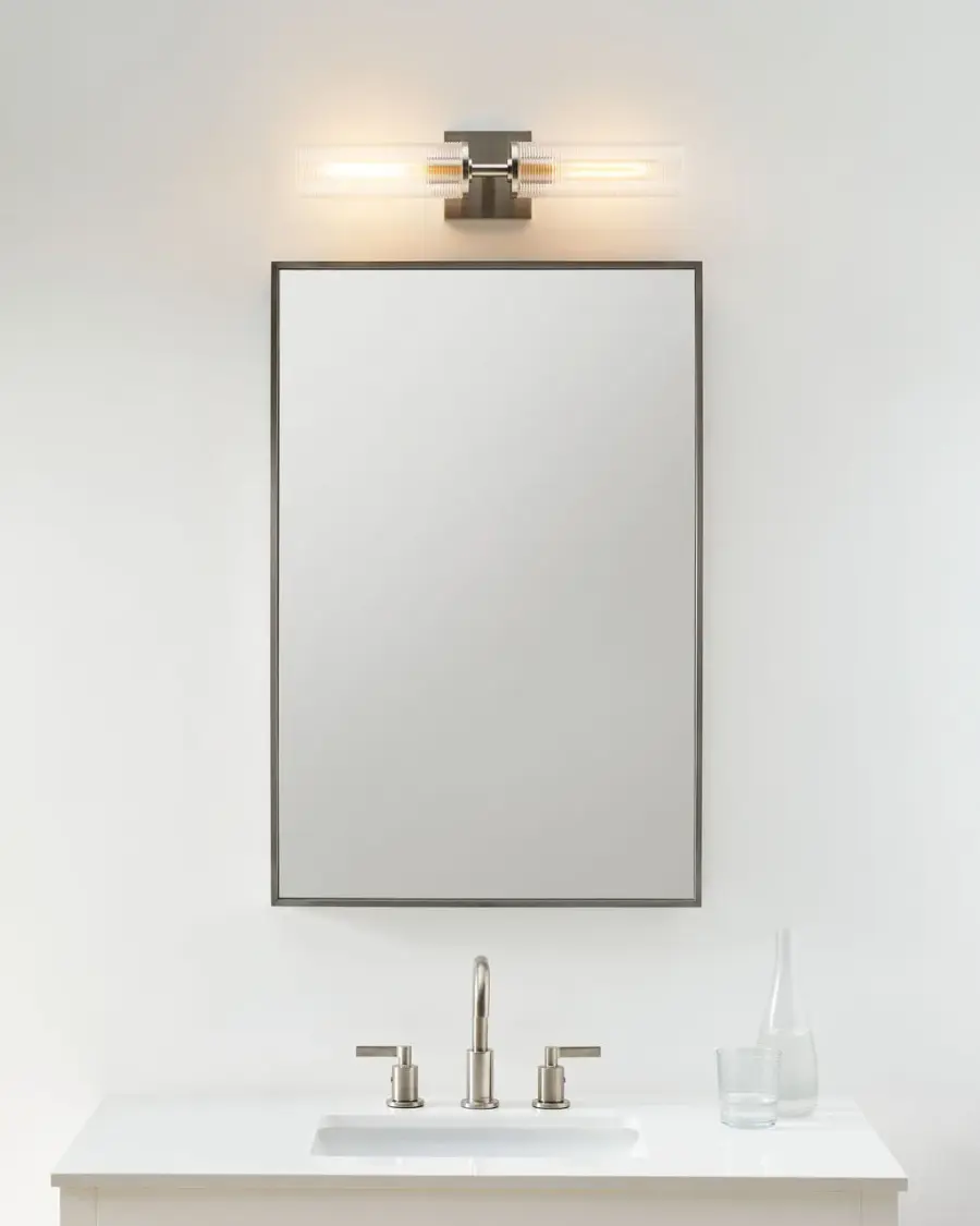 Sarita Medium Sconce in Brushed Nickel - Image 9