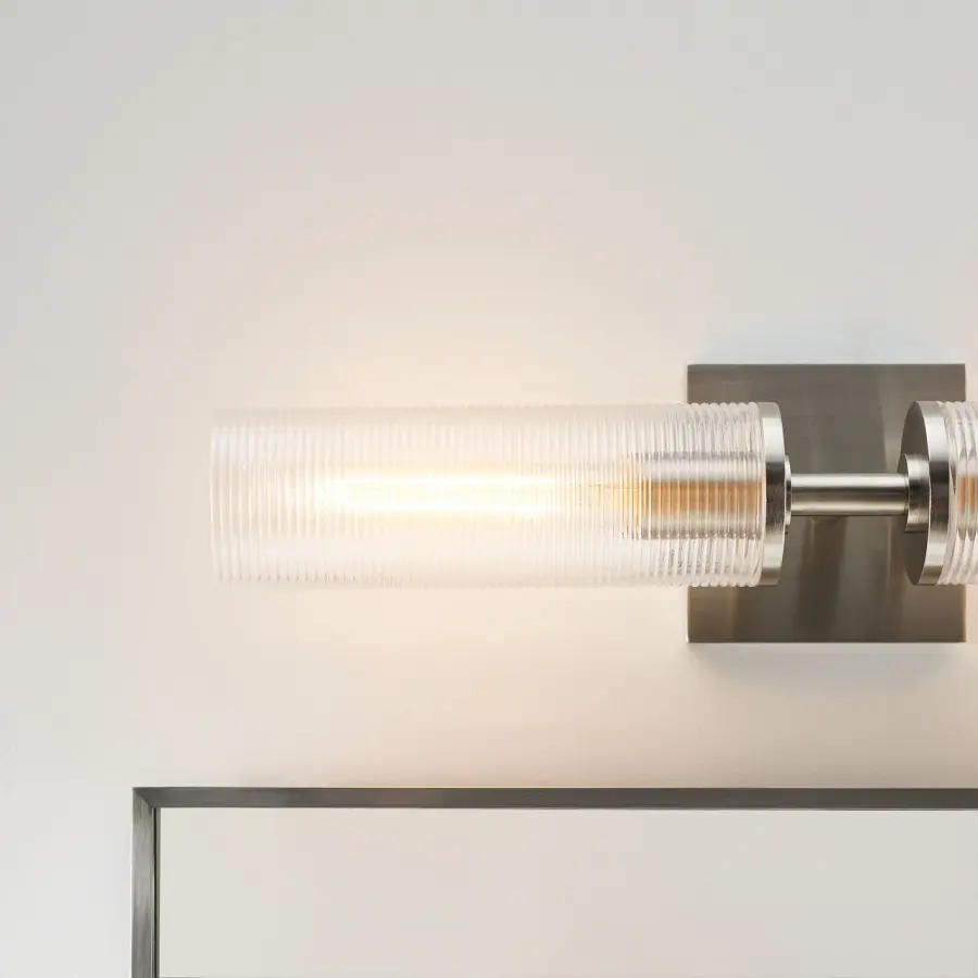 Sarita Medium Sconce in Brushed Nickel - Image 10