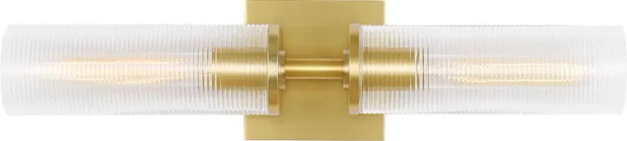 Sarita Medium Sconce in Satin Brass - Image 1