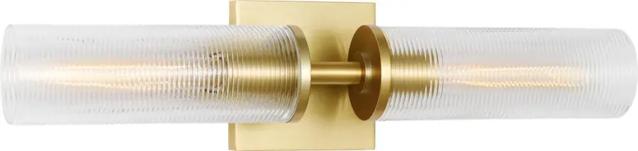 Sarita Medium Sconce in Satin Brass - Image 2