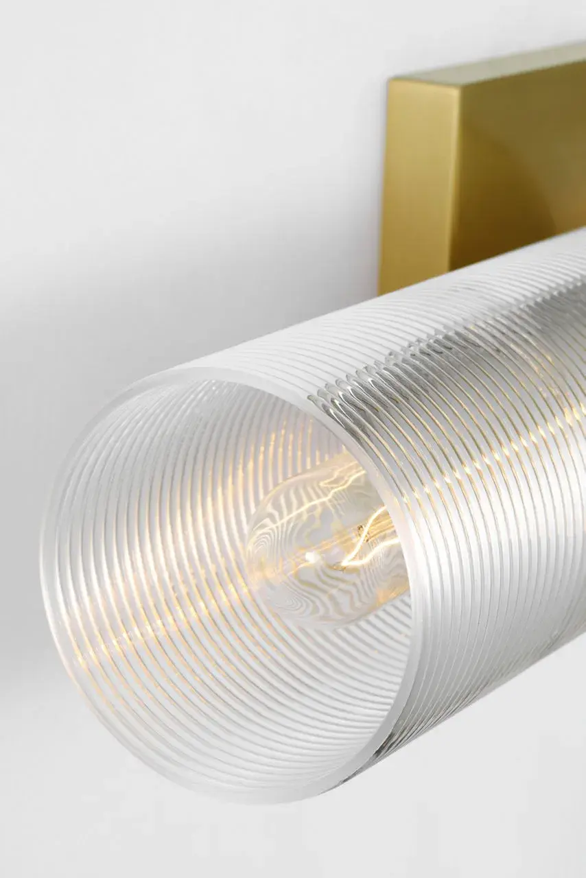 Sarita Medium Sconce in Satin Brass - Image 4