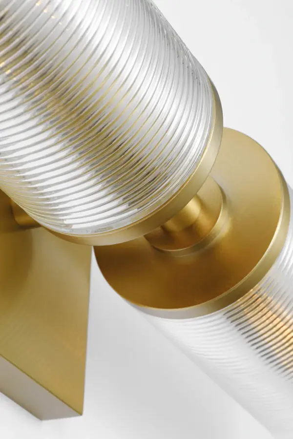 Sarita Medium Sconce in Satin Brass - Image 5
