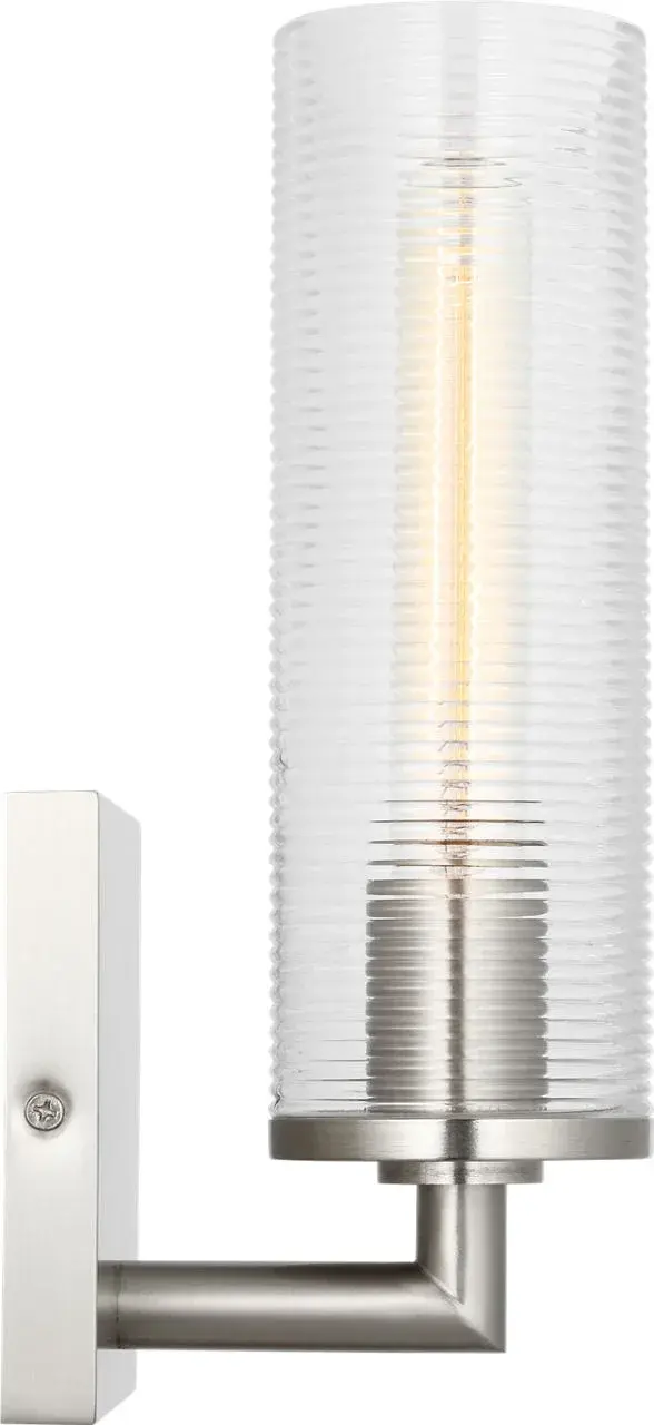 Sarita Small Sconce in Brushed Nickel - Image 1