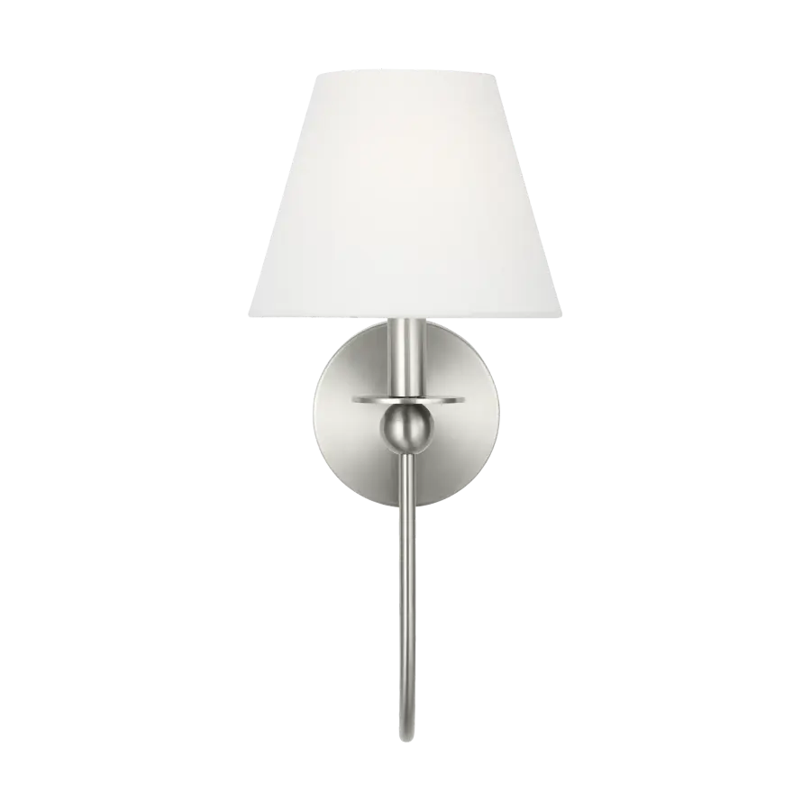 Elsay Small Sconce in Brushed Nickel - Image 1