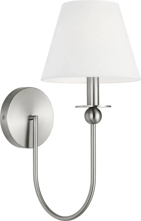 Elsay Small Sconce in Brushed Nickel - Image 2
