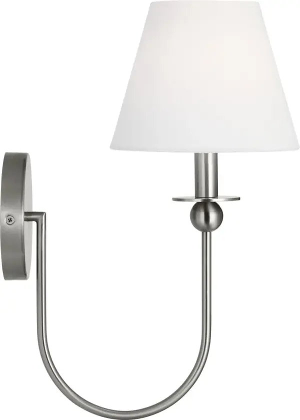 Elsay Small Sconce in Brushed Nickel - Image 4