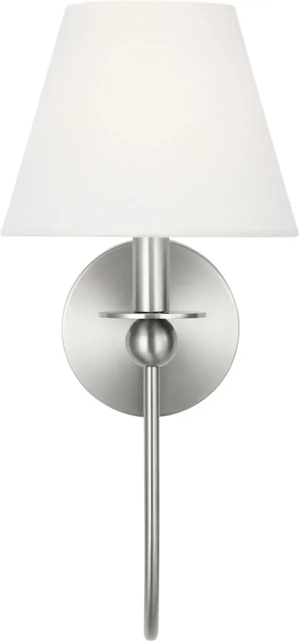 Elsay Small Sconce in Brushed Nickel - Image 6