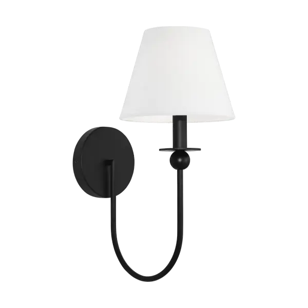Elsay Small Sconce in Midnight Black - Image 3
