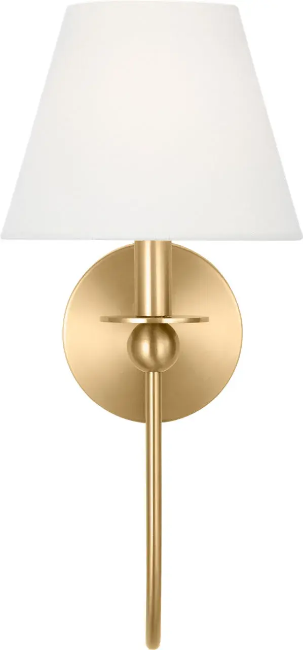 Elsay Small Sconce in Satin Brass - Image 4