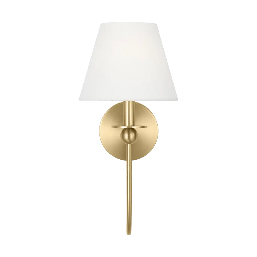 Elsay Small Sconce in Satin Brass - Image 5