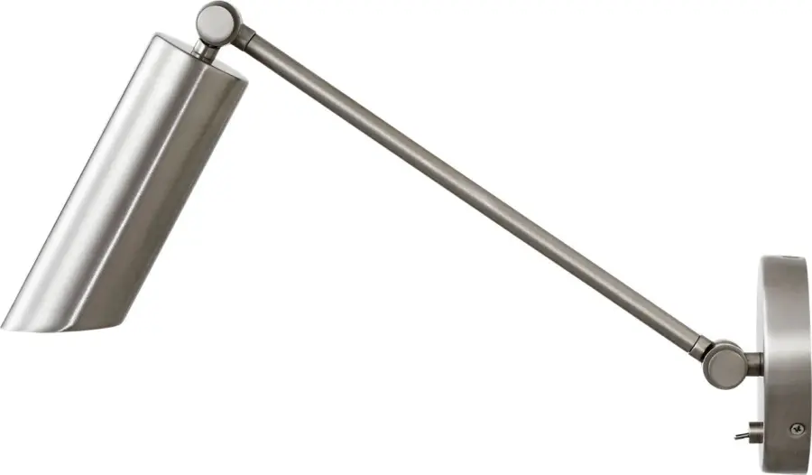 Frasar Medium Arm Sconce in Brushed Nickel - Image 2