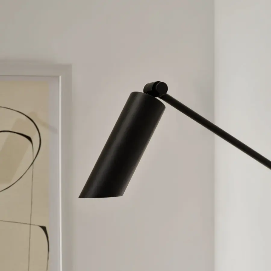 Frasar Medium Arm Sconce in Midnight Black - Image 11
