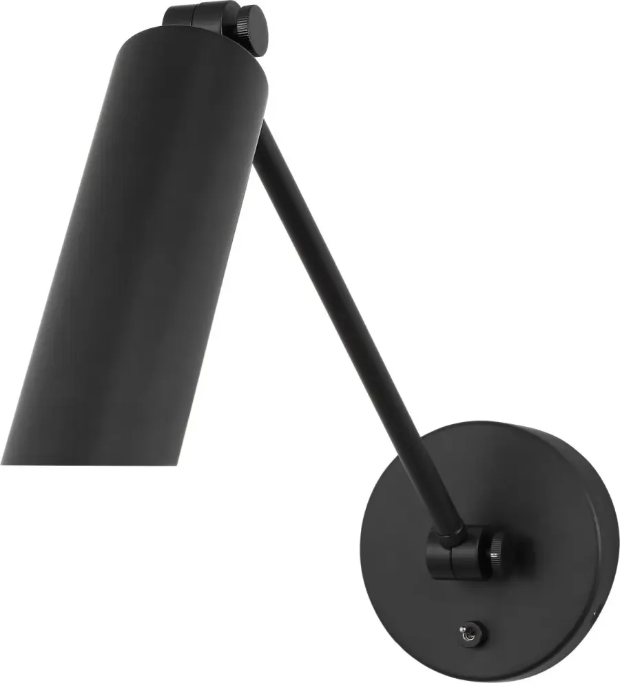 Frasar Medium Arm Sconce in Midnight Black - Image 3