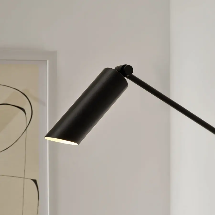 Frasar Medium Arm Sconce in Midnight Black - Image 9