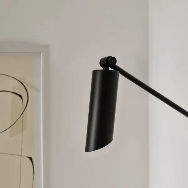 Frasar Medium Arm Sconce in Midnight Black - Image 10