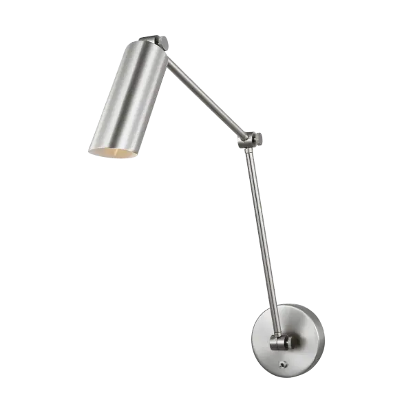 Frasar 2-Arm Large Sconce in Brushed Nickel - Image 3
