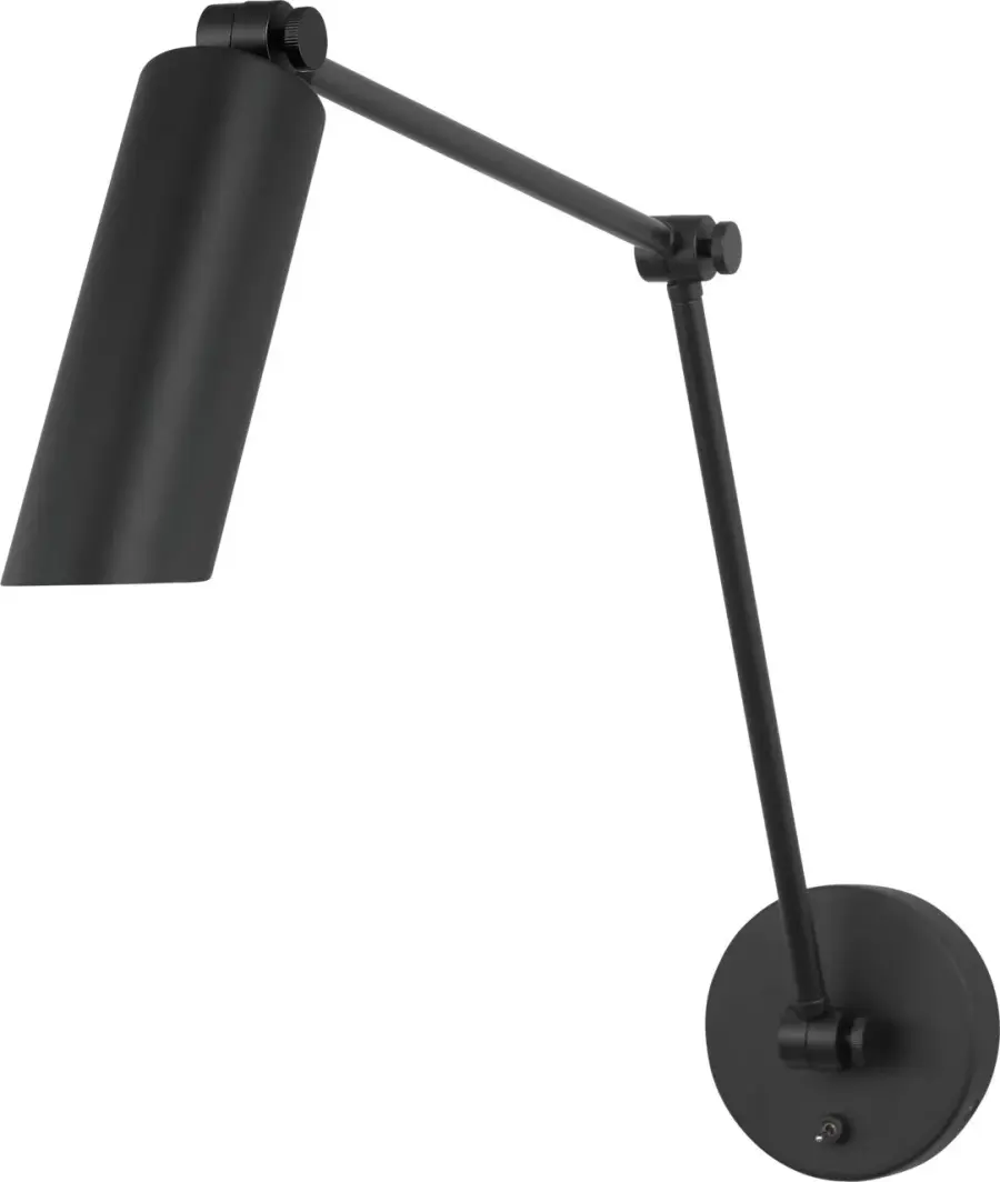 Frasar 2-Arm Large Sconce in Midnight Black - Image 2