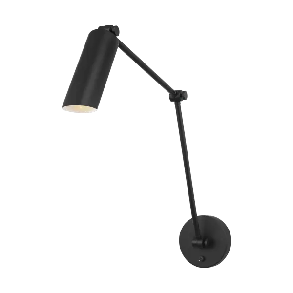 Frasar 2-Arm Large Sconce in Midnight Black - Image 3