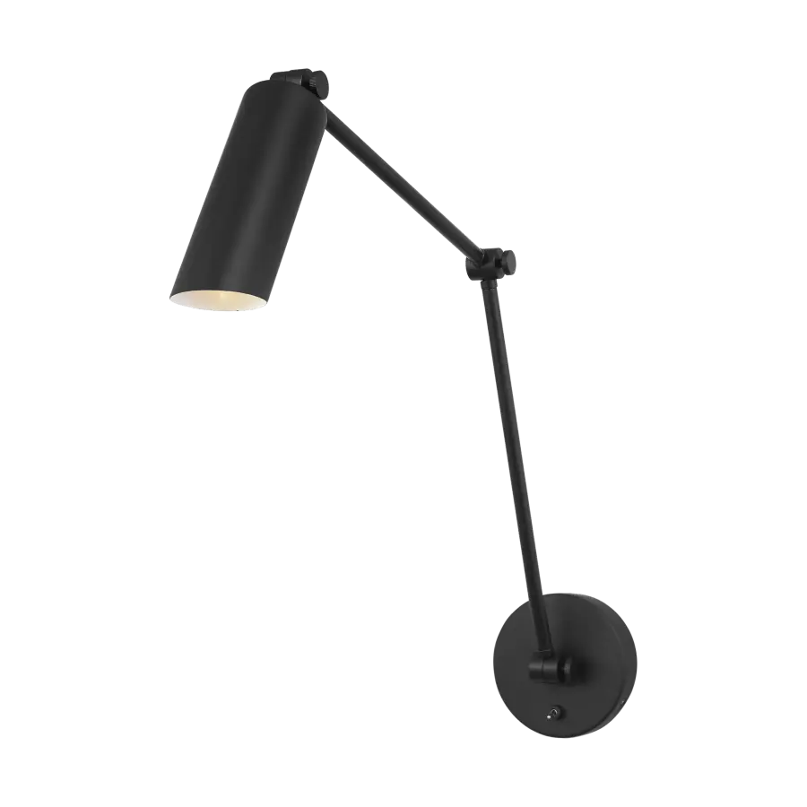 Frasar 2-Arm Large Sconce in Midnight Black - Image 3