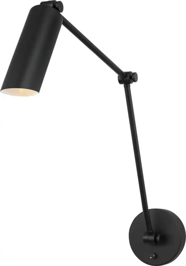 Frasar 2-Arm Large Sconce in Midnight Black - Image 4