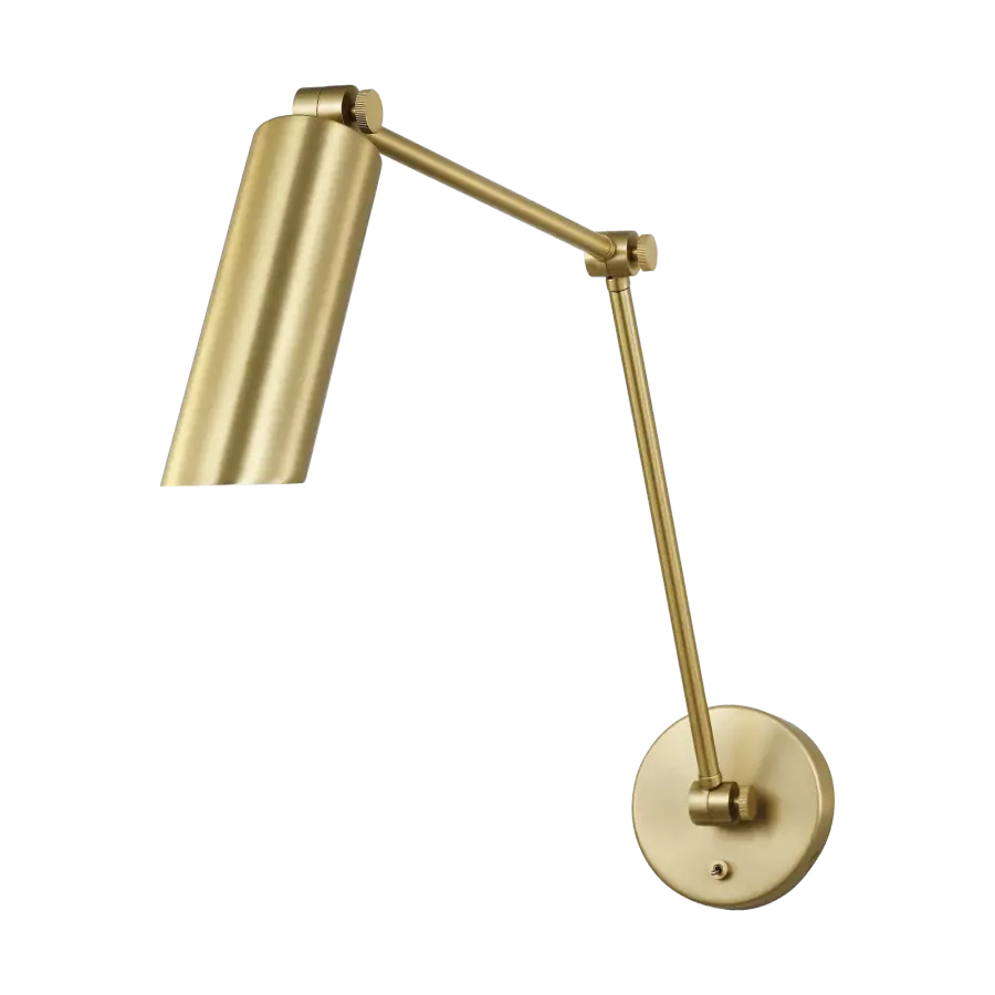 Frasar 2-Arm Large Sconce in Satin Brass - Image 5