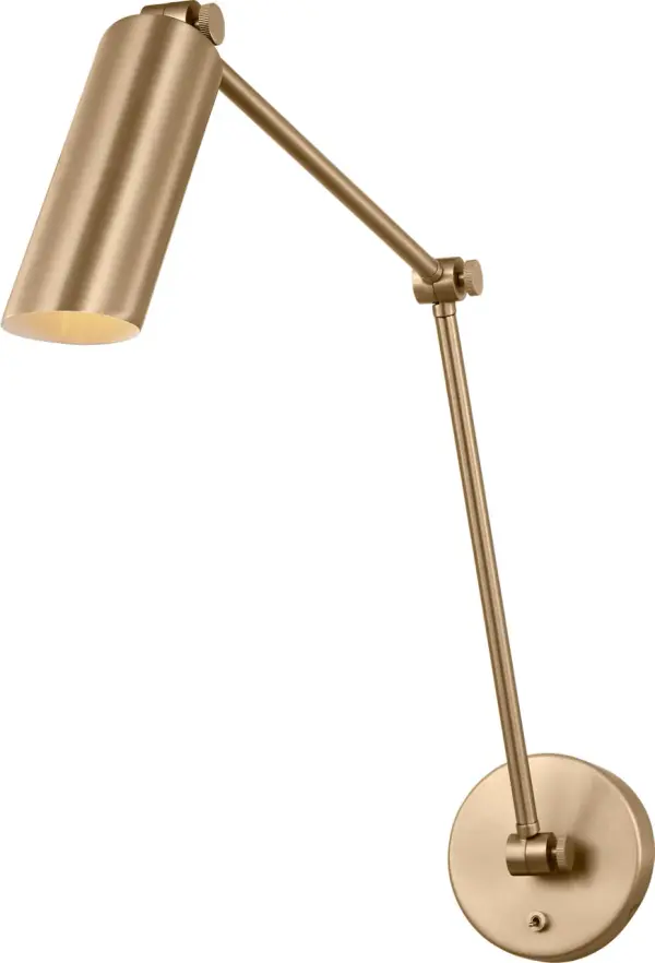 Frasar 2-Arm Large Sconce in Satin Brass - Image 6
