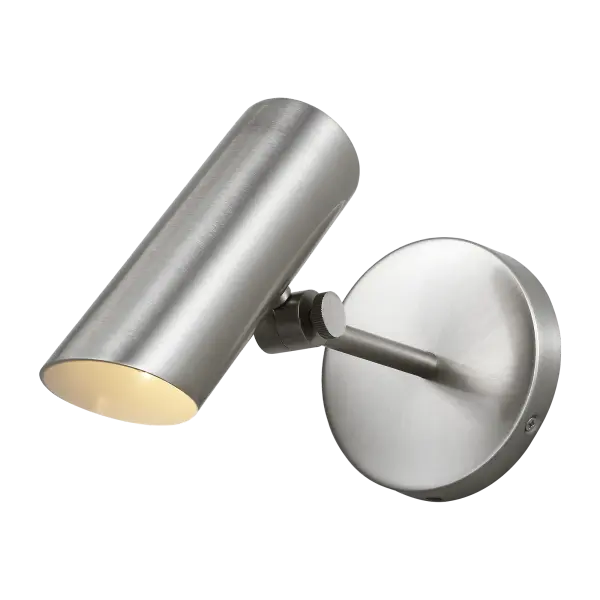 The Frasar Small Sconce offers a refined transitional design in a compact profile, perfect for smaller spaces. Its brushed nickel finish provides a neutral, sophisticated look that complements various decor styles. - alternate view