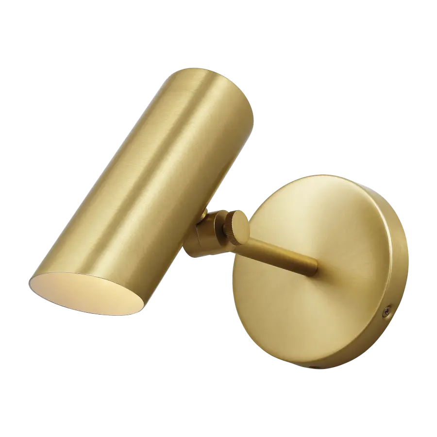 Frasar Small Sconce in Satin Brass - Image 3