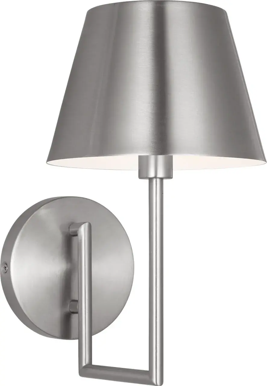 Ender Small Sconce in Brushed Nickel - Image 2